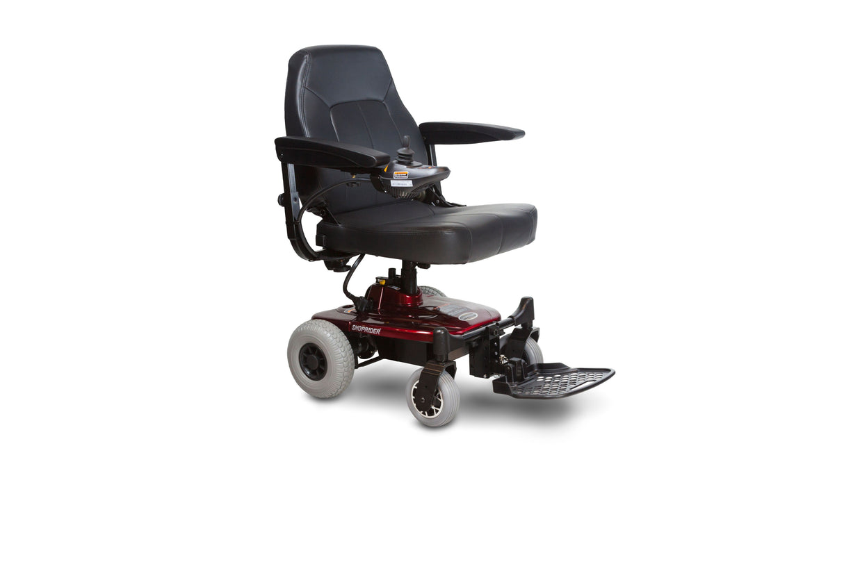 Shoprider Jimmie Portable Lightweight Power Wheelchair with Quick-Disconnect System