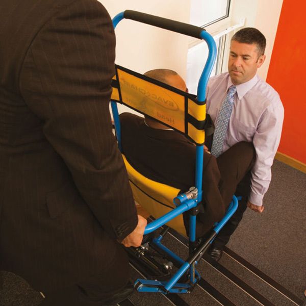 EVAC+CHAIR 600H Dual-Carry Evacuation Stair Chair (400 lbs Capacity)