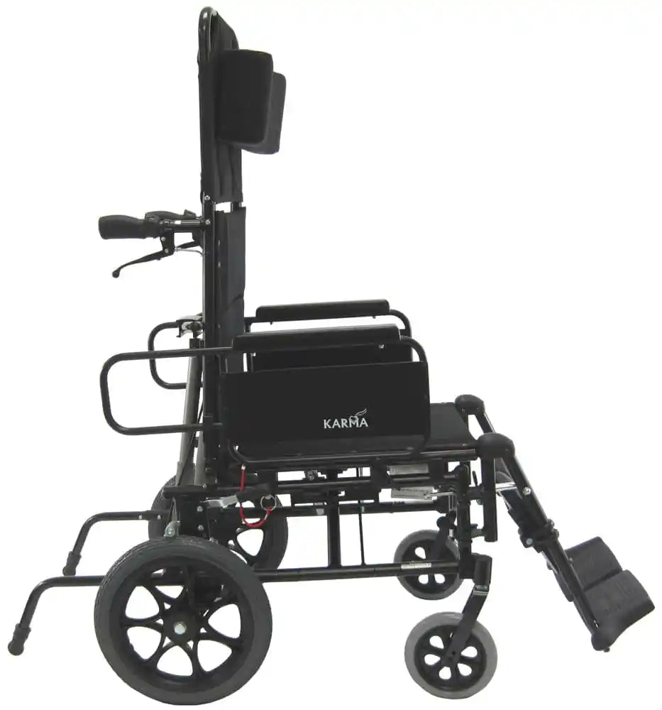 Karman Healthcare KM-5000-TP Lightweight Reclining Transport Wheelchair