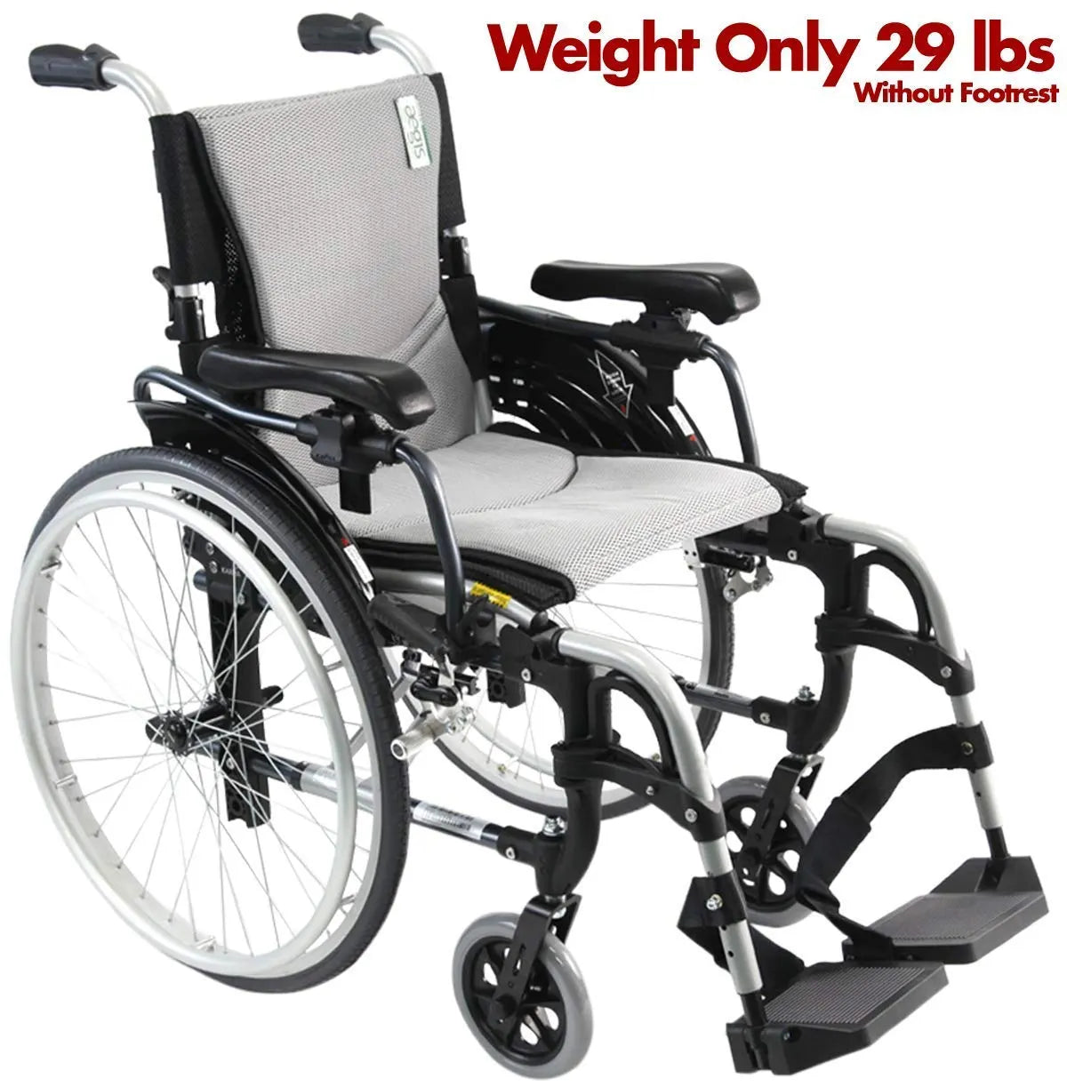 Karman Healthcare S-Ergo 305 Ultra Lightweight Ergonomic Wheelchair