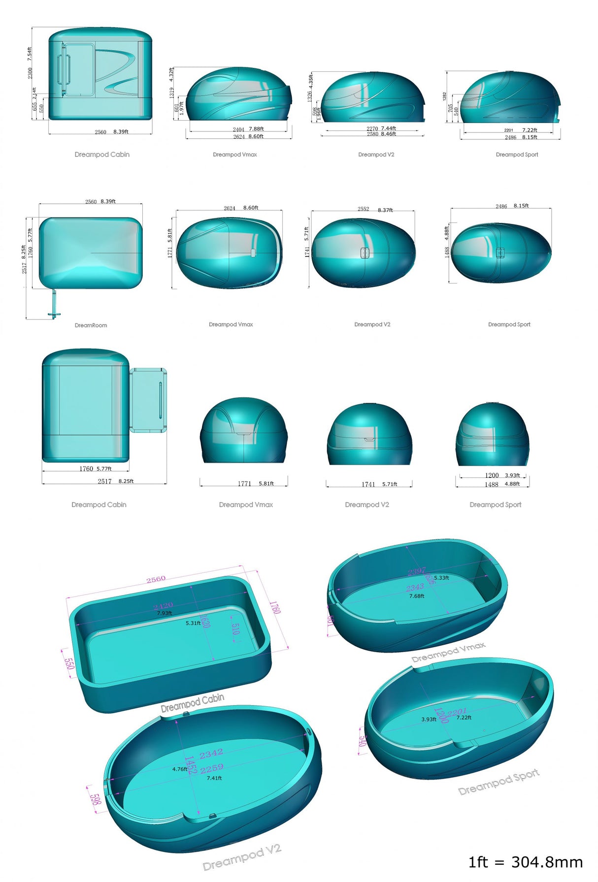 The Dreampod Vmax Floatpod