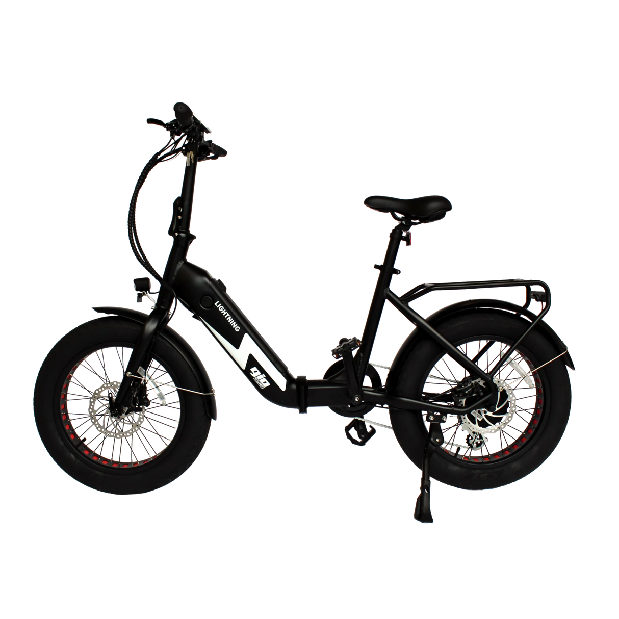 GIO LIGHTNING Folding Electric Bike with Fat Tires