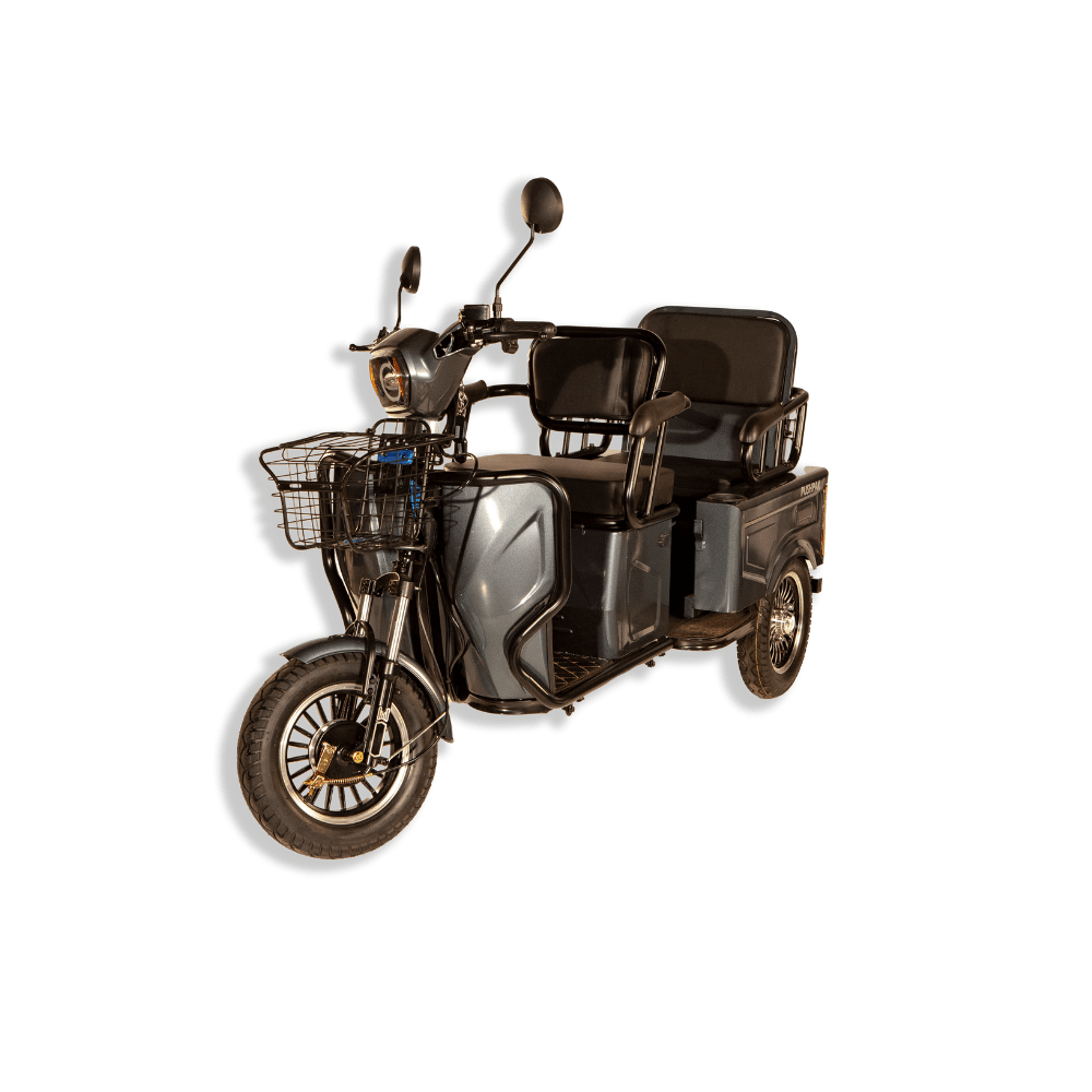 Pushpak 3000 2-Person Electric Trike Mobility Scooter
