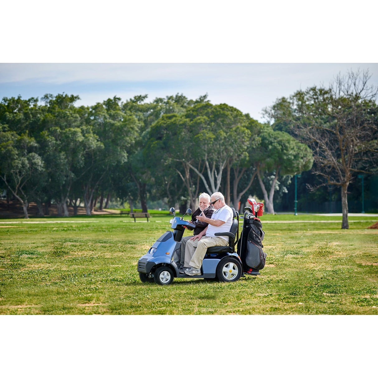 Afikim Afiscooter S4 Outdoor Heavy-Duty 4-Wheel Mobility Scooter