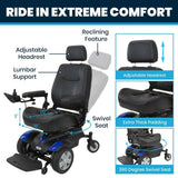 Vive Health Model V Power Wheelchair (300 LBS Capacity)