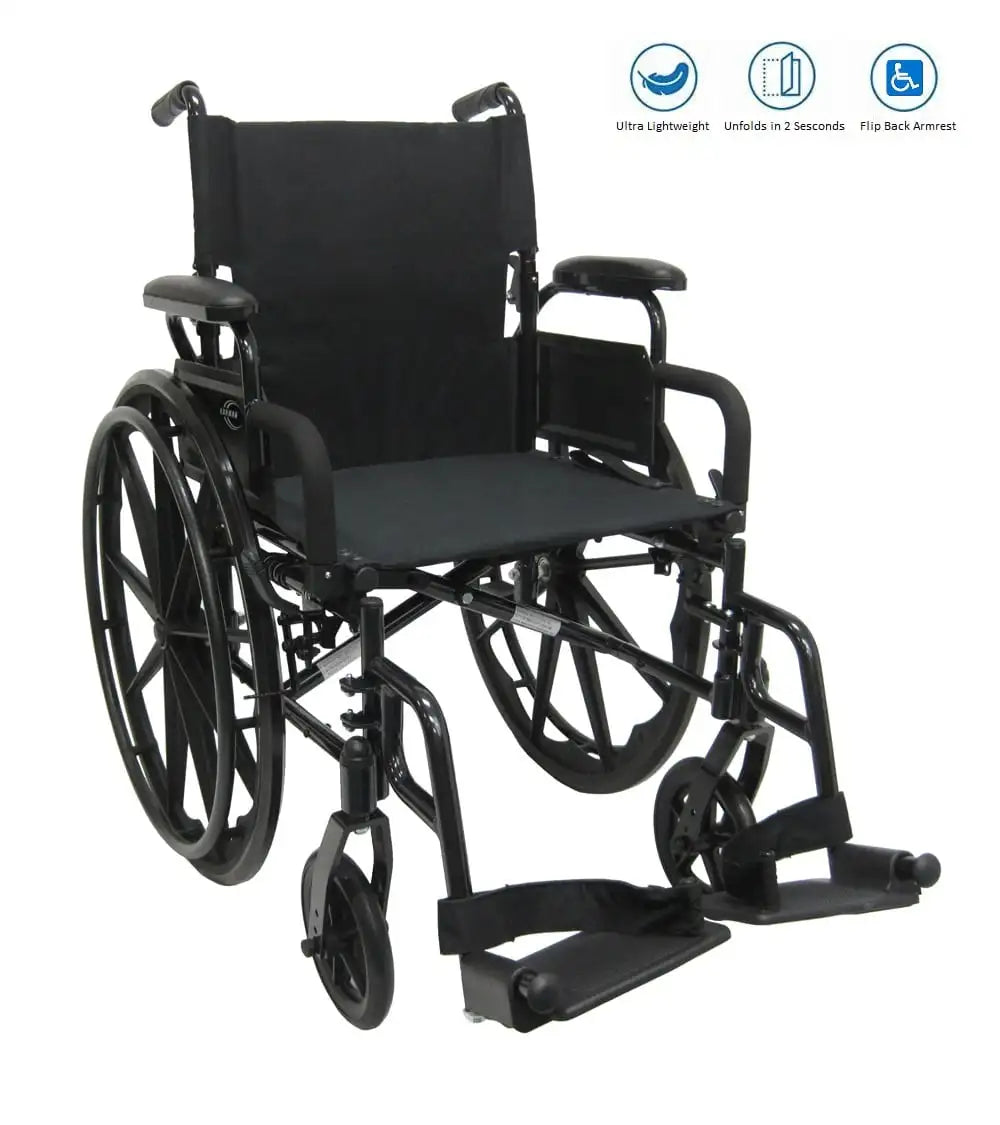 Karman Healthcare 802-DY Ultra Lightweight Wheelchair