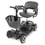 Vive Health 4-Wheel Long Range Mobility Scooter - 265 LB Capacity, Detachable Frame