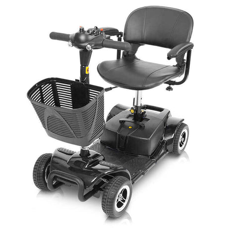 Vive Health 4-Wheel Long Range Mobility Scooter - 265 LB Capacity, Detachable Frame
