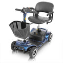 Vive Health 4-Wheel Long Range Mobility Scooter - 265 LB Capacity, Detachable Frame