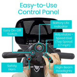 Vive Health 4-Wheel Long Range Mobility Scooter - 265 LB Capacity, Detachable Frame