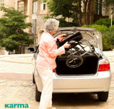 Karman Healthcare Ergo Lite Ultra Lightweight Ergonomic Transport Wheelchair
