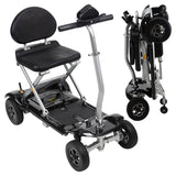 Vive Health Auto-Folding Long-Range Mobility Scooter - 11.3 Mile Range, 220 LBS Capacity
