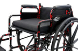 Karman Healthcare LT-770Q Red Streak Standard Wheelchair