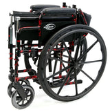 Karman Healthcare LT-770Q Red Streak Standard Wheelchair