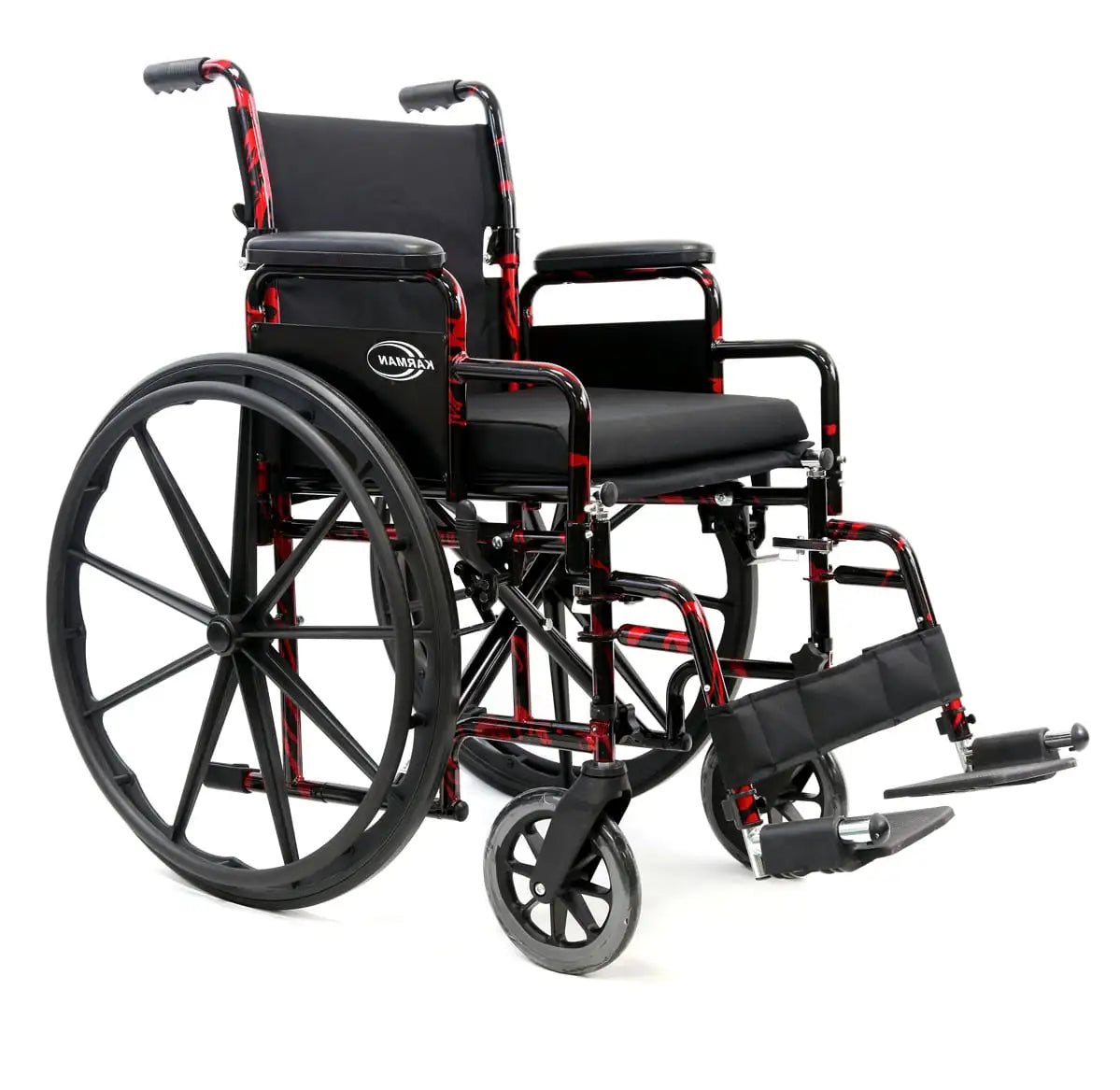 Karman Healthcare LT-770Q Red Streak Standard Wheelchair