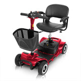 Vive Health 4-Wheel Long Range Mobility Scooter - 265 LB Capacity, Detachable Frame