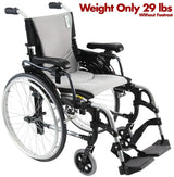 Karman Healthcare S-Ergo 305 Ultra Lightweight Ergonomic Wheelchair