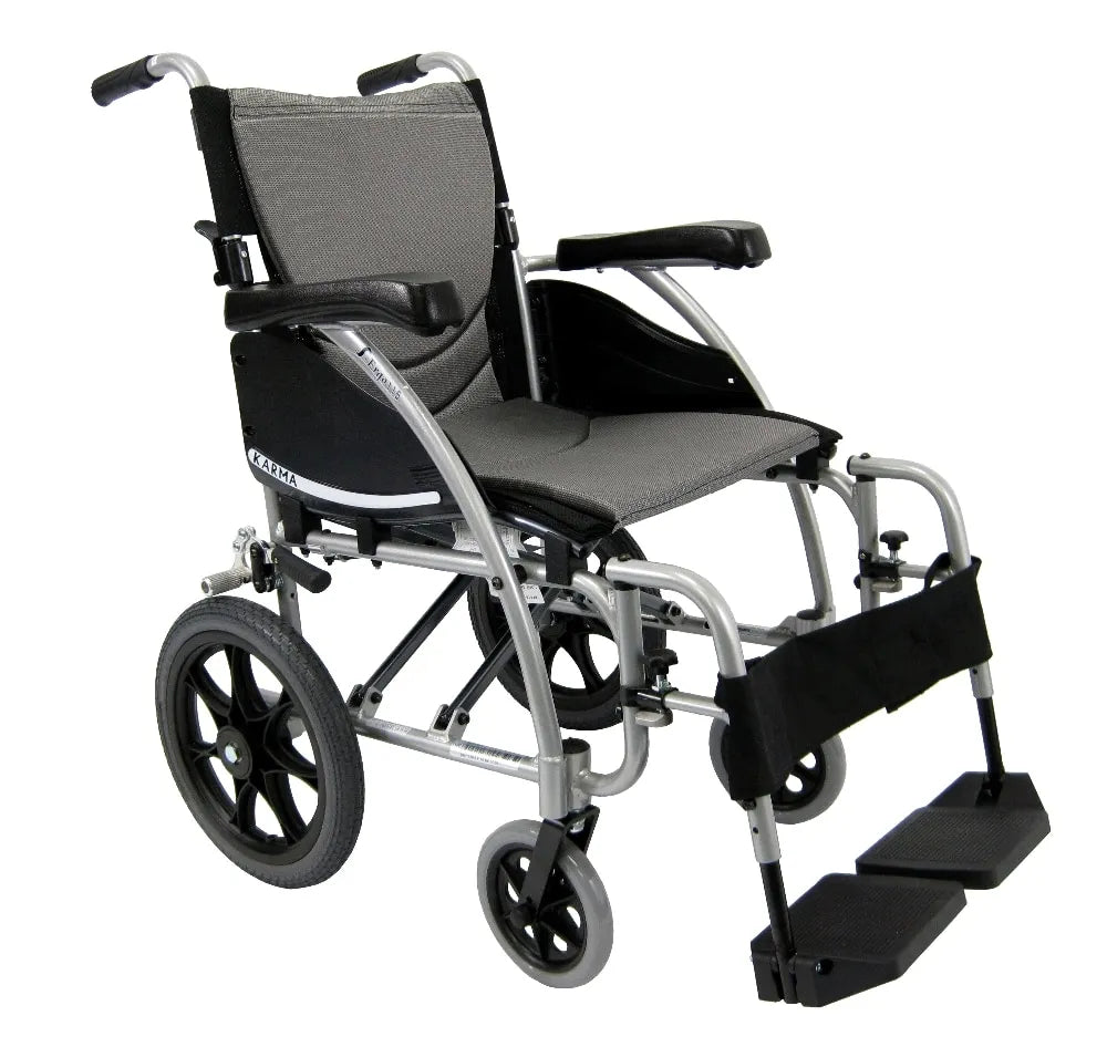Karman Healthcare S-Ergo 115 Ergonomic Transport Wheelchair