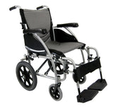 Karman Healthcare S-Ergo 115 Ergonomic Transport Wheelchair
