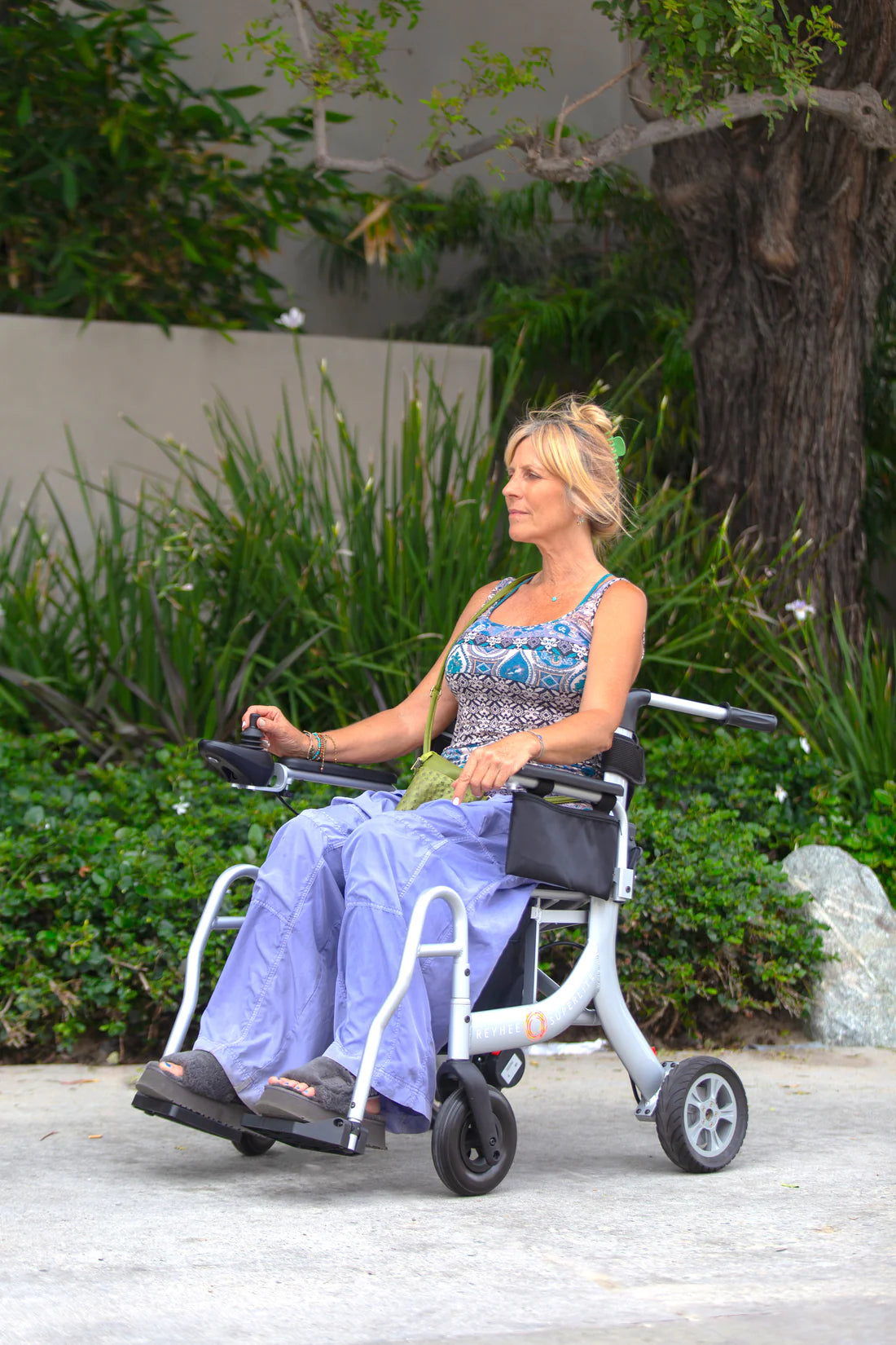 REYHEE Superlite Folding 3-in-1 Electric Wheelchair & Rollator
