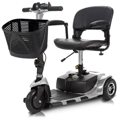 Vive Health 3-Wheel Mobility Scooter - 12 Mile Range, 265 LB Capacity, Detachable Frame