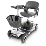 Vive Health 4-Wheel Long Range Mobility Scooter - 265 LB Capacity, Detachable Frame