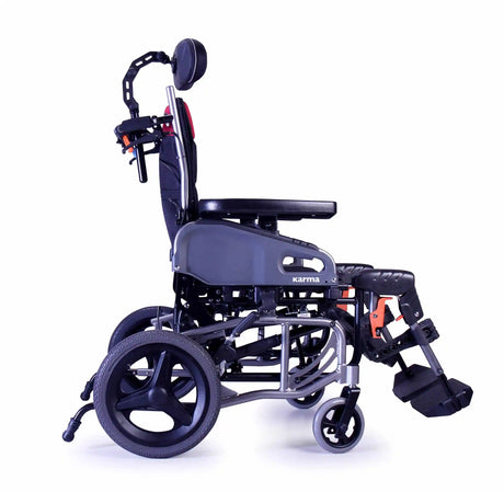 Karman Healthcare VIP2 Tilt in Space Reclining Transport Wheelchair