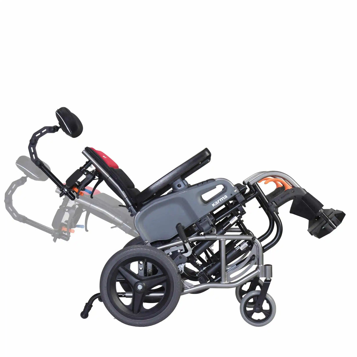 Karman Healthcare VIP2 Tilt in Space Reclining Transport Wheelchair