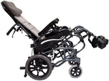 Karman Healthcare VIP-515 Tilt in Space Reclining Transport Wheelchair
