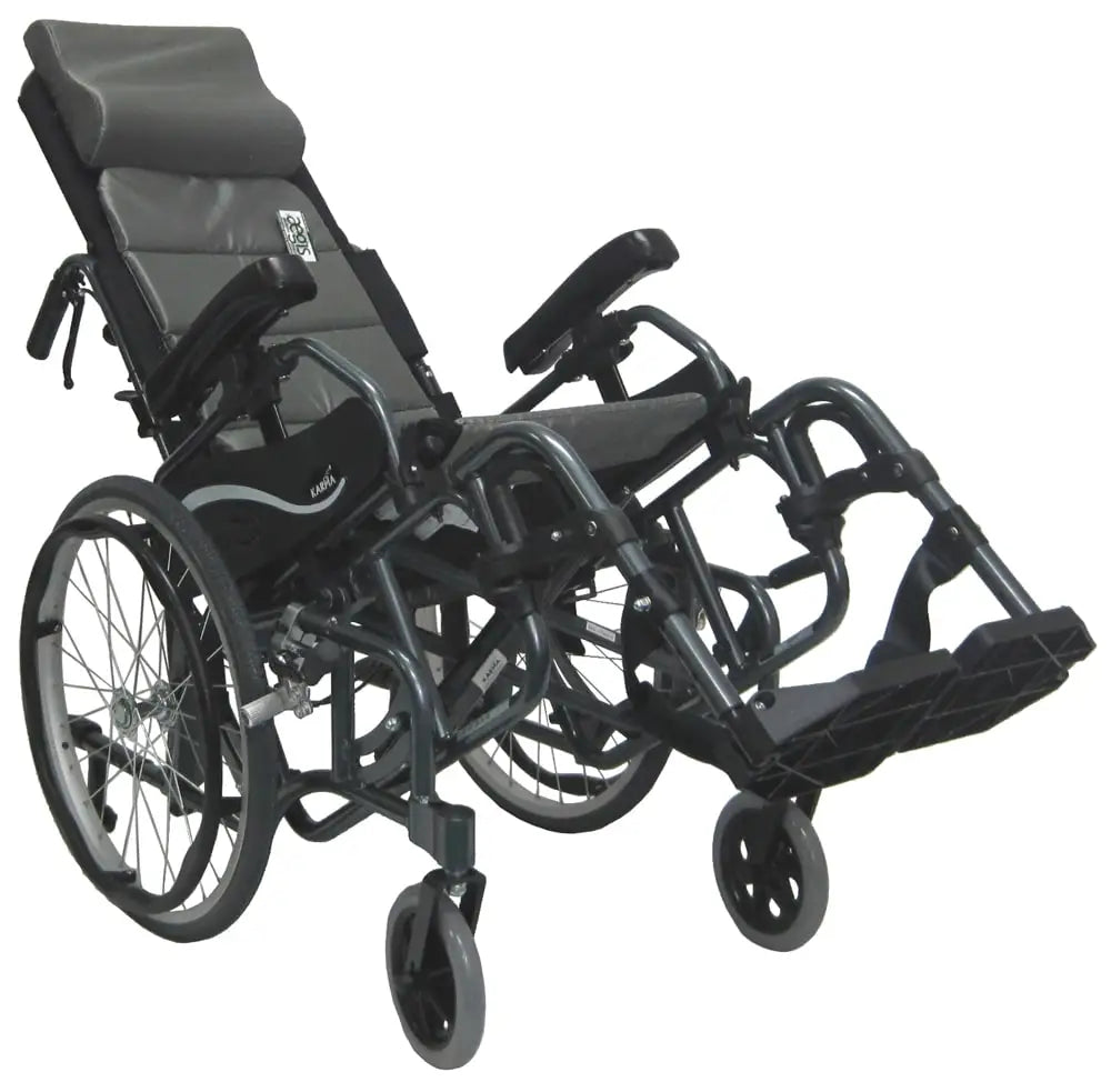 Karman Healthcare VIP-515 Tilt in Space Lightweight Reclining Wheelchair