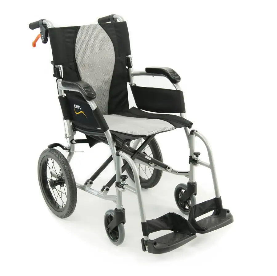 Karman Healthcare Ergo Flight Transport Ultra Lightweight Wheelchair