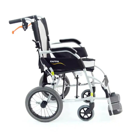 Karman Healthcare Ergo Lite Ultra Lightweight Ergonomic Transport Wheelchair