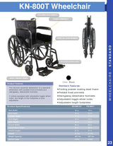 Karman Healthcare KN-800T Standard Wheelchair