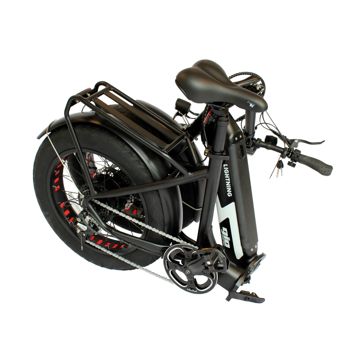 GIO LIGHTNING Folding Electric Bike with Fat Tires