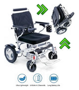 Karman Healthcare Tranzit Foldable Lightweight Power Wheelchair