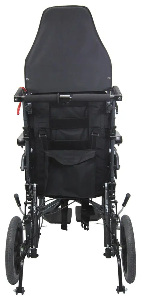 Karman Healthcare MVP-502 Lightweight Ergonomic Reclining Transport Wheelchair
