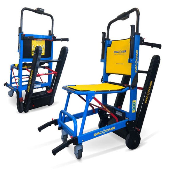 EVAC+CHAIR POWER 900 Motorized Bariatric Evacuation Stair Chair (500 lbs)