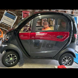 GIO Golf Enclosed Mobility Scooter - With Winter Heater & Summer Fan