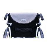 Karman Healthcare S-Ergo 115 Ultra Lightweight Ergonomic Wheelchair with Swing Away Footrest in White