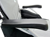 Karman Healthcare S-Ergo 115 Ultra Lightweight Ergonomic Wheelchair with Swing Away Footrest and Quick Release Wheels