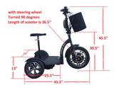 RMB Multi Point QR 3-Wheel All-Purpose Scooter