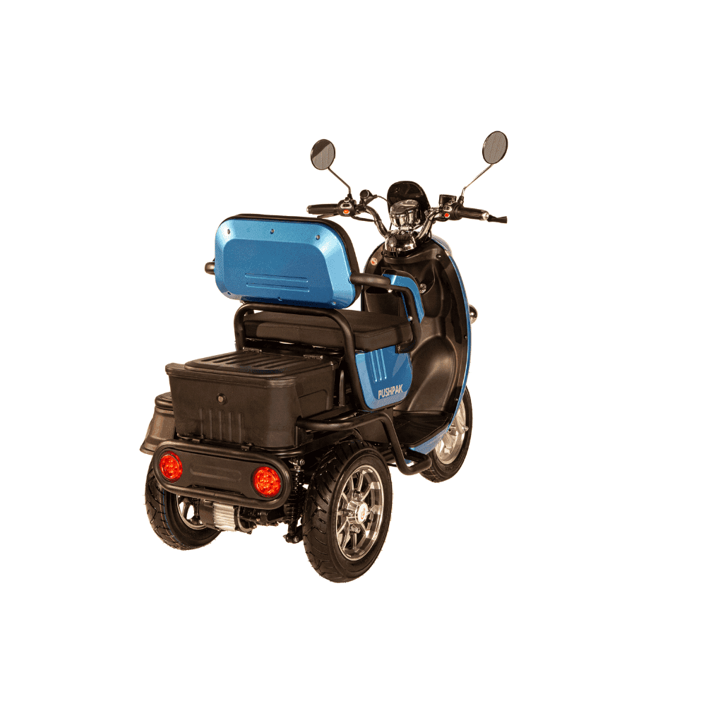Pushpak 1000 2-Person Electric Trike Mobility Scooter