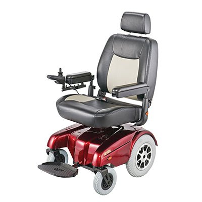 Merits Gemini (P301) Heavy Duty Electric Power Wheelchair with Optional Power Seat Lift