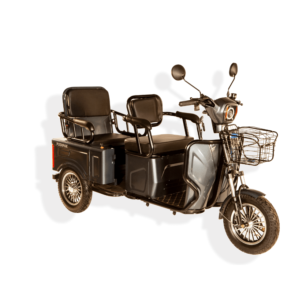 Pushpak 3000 2-Person Electric Trike Mobility Scooter
