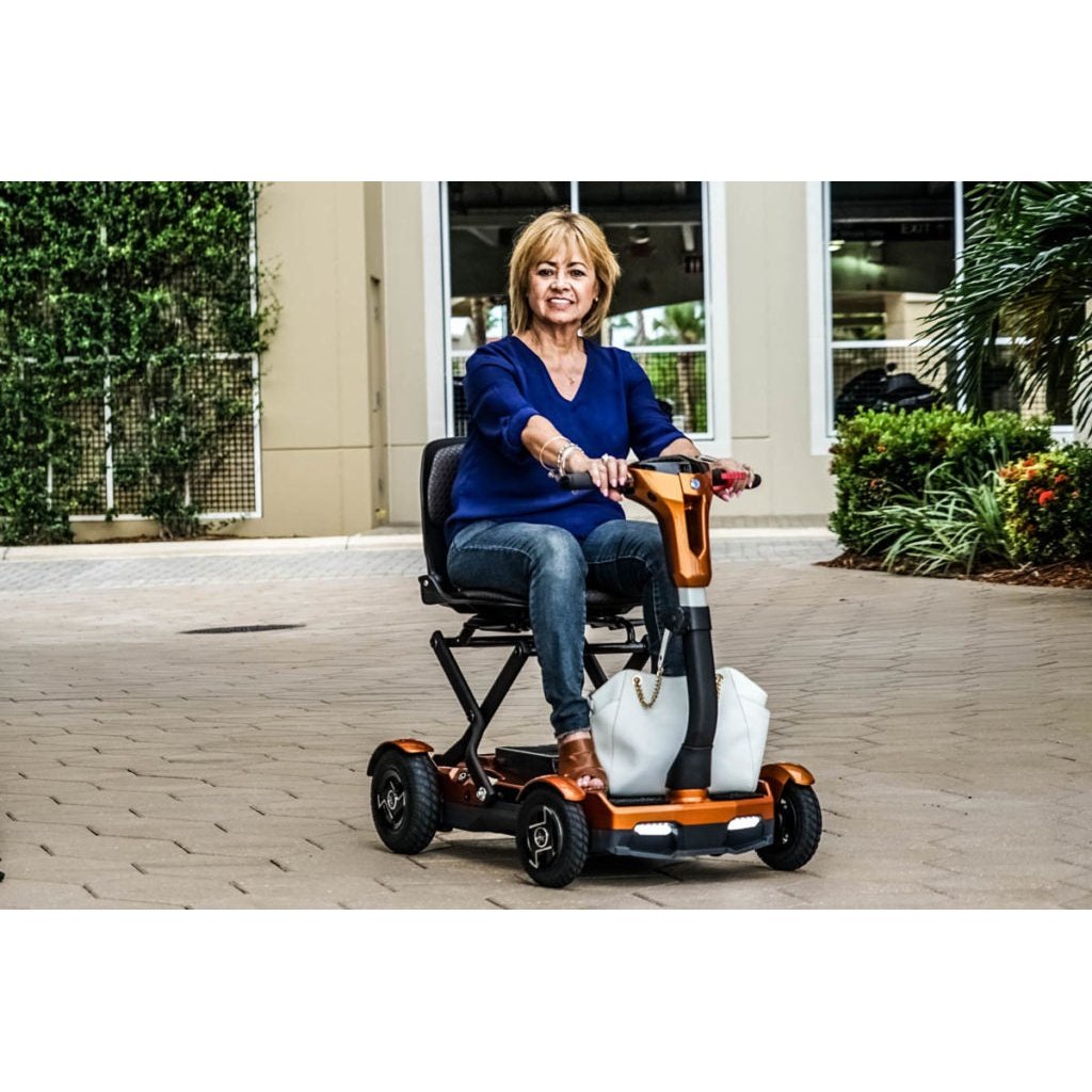 EV Rider TeQno 4-Wheel Automatic Folding Mobility Scooter