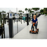 EV Rider TeQno 4-Wheel Automatic Folding Mobility Scooter