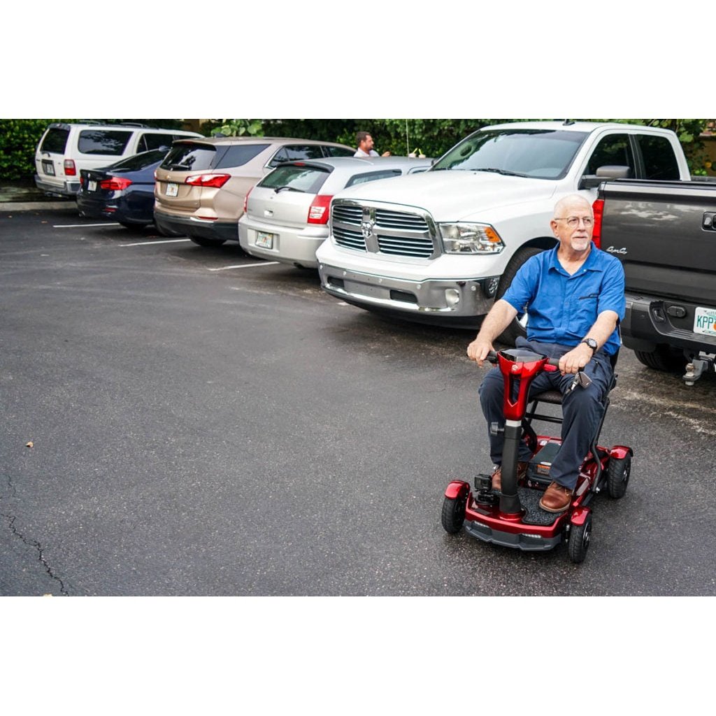EV Rider TeQno 4-Wheel Automatic Folding Mobility Scooter