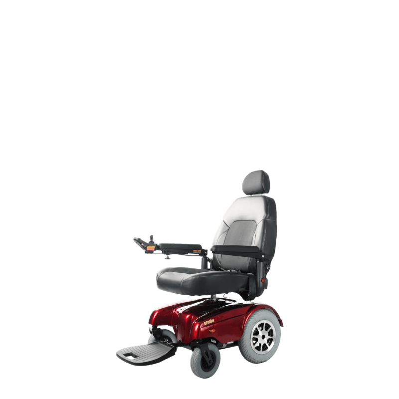 Merits Gemini (P301) Heavy Duty Electric Power Wheelchair with Optional Power Seat Lift