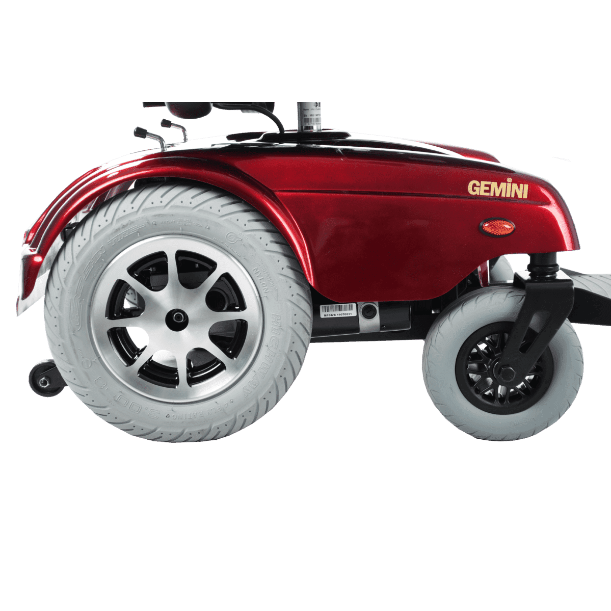 Merits Gemini (P301) Heavy Duty Electric Power Wheelchair with Optional Power Seat Lift