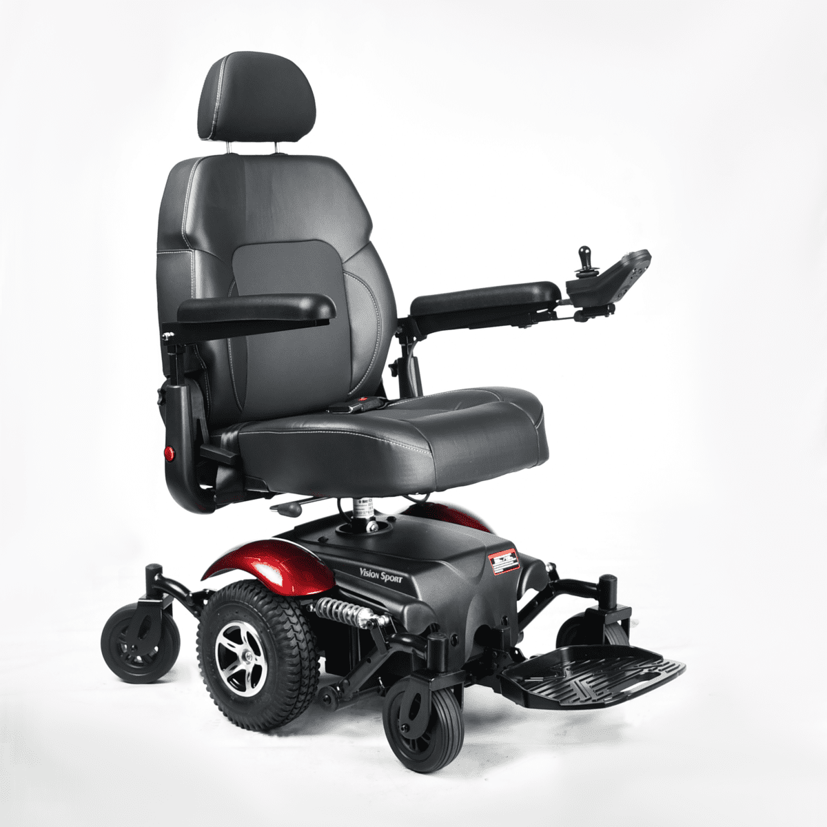 Merits Vision Sport (P326) MWD Electric Power Wheelchair with Optional Power Seat Lift (300 lbs)